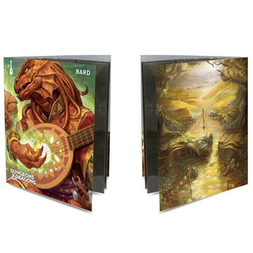 

Папка для карт D&D Class Folio With Stickers: Bard Ultra Pro