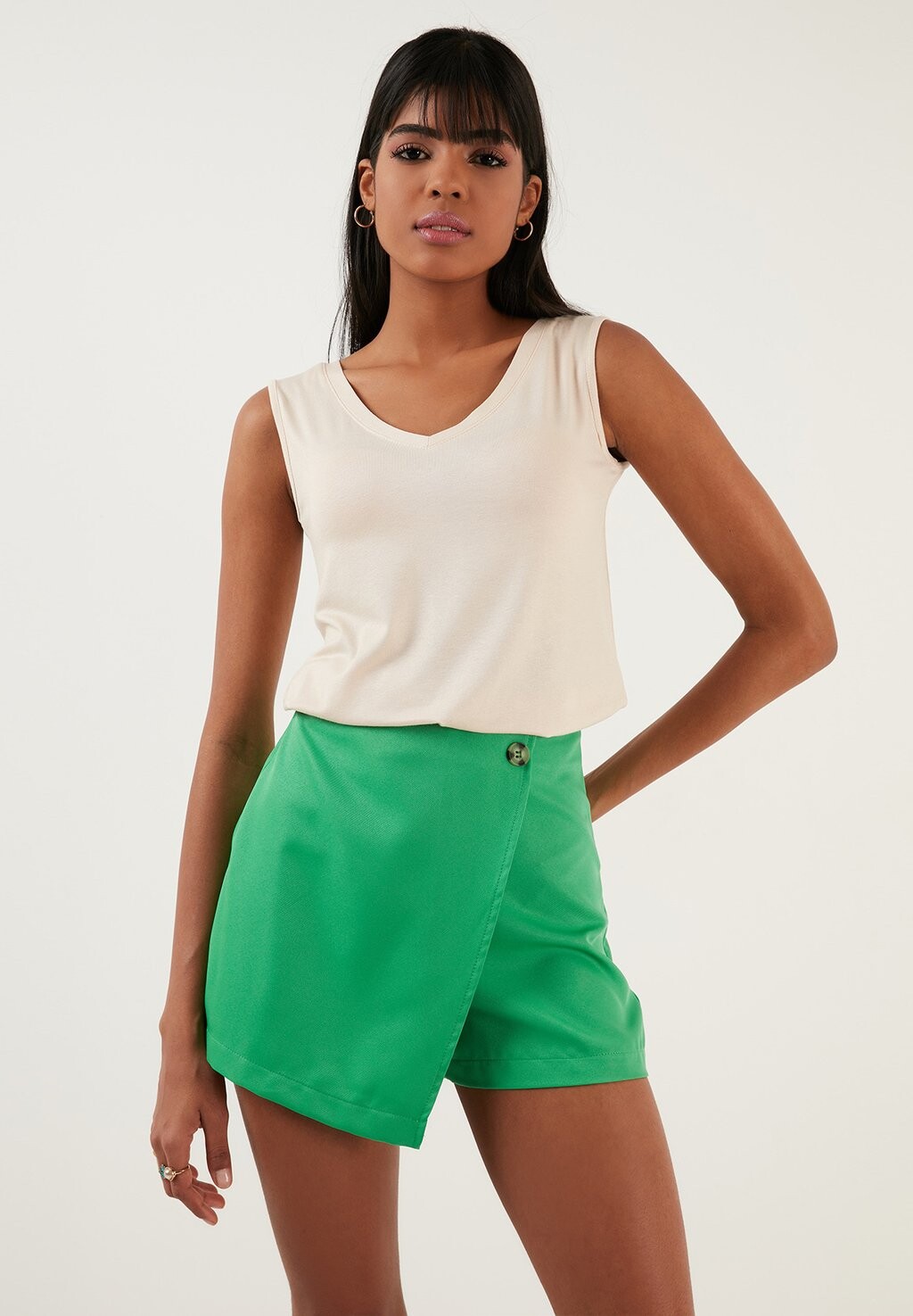 

Топ REGULAR FIT LELA, цвет stone