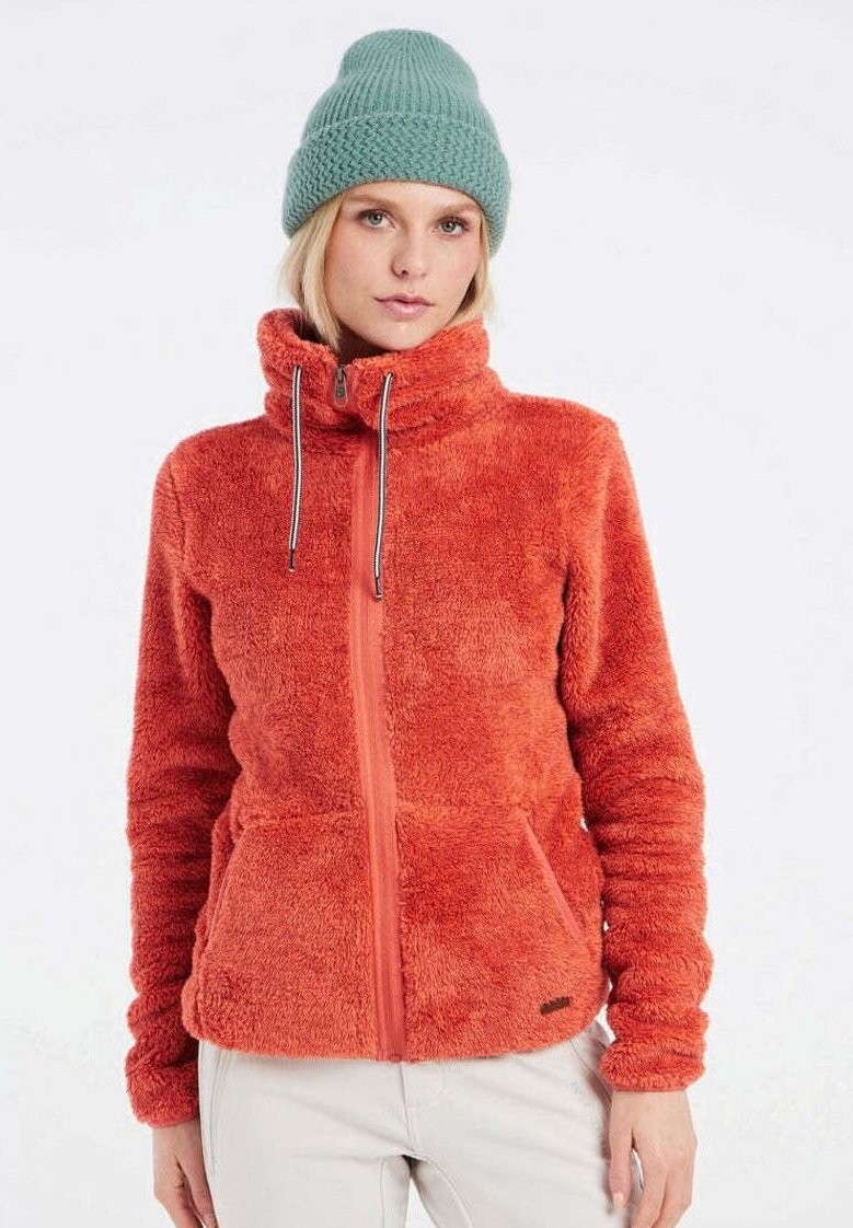 

Флисовая куртка FULL ZIP RIRI Protest, цвет tosca red
