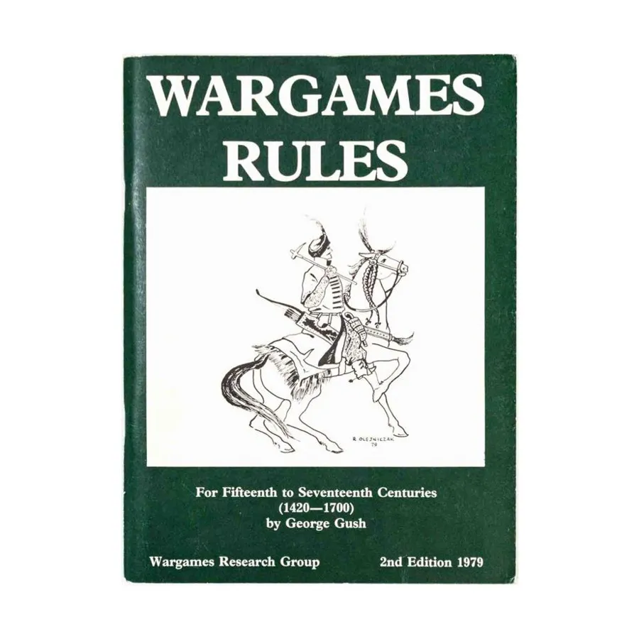 

Правила военных игр Джорджа Гуша для пятнадцатого-семнадцатого веков (1420-1700 гг.) (2-е издание), Classic Wargaming & Historical Miniature Rules (Wargaming.Co)