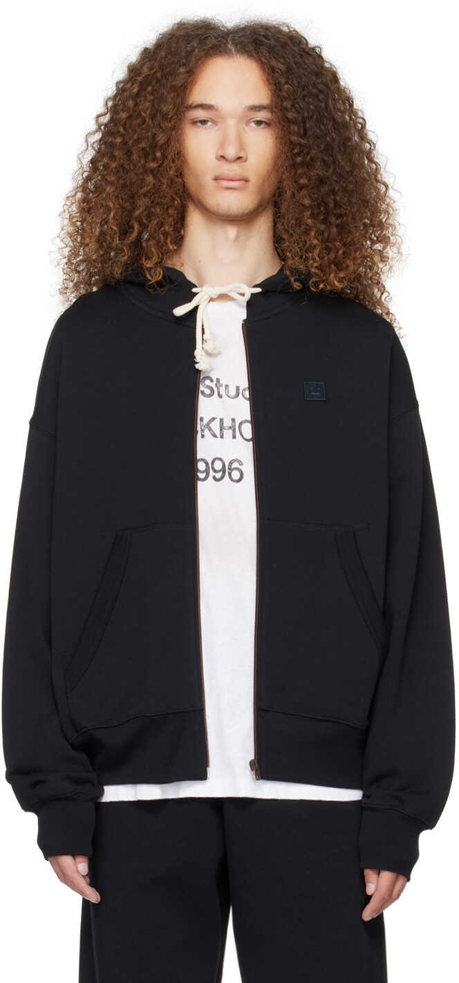 

Толстовка с черной нашивкой Acne Studios, цвет Black