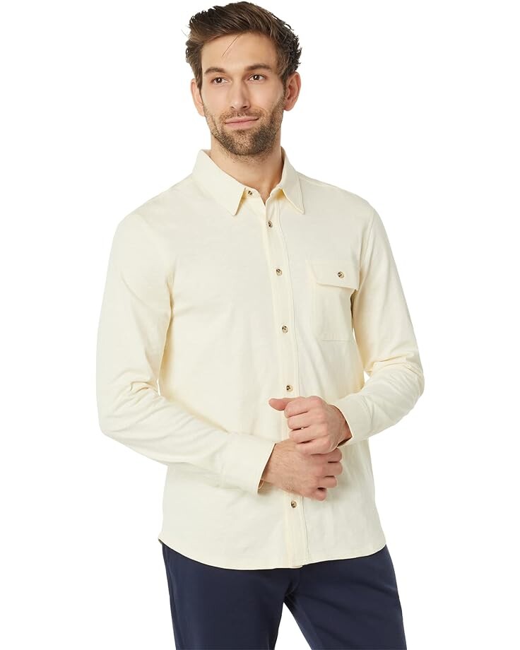 

Рубашка Toad&Co Primero Long Sleeve Shirt, цвет Salt