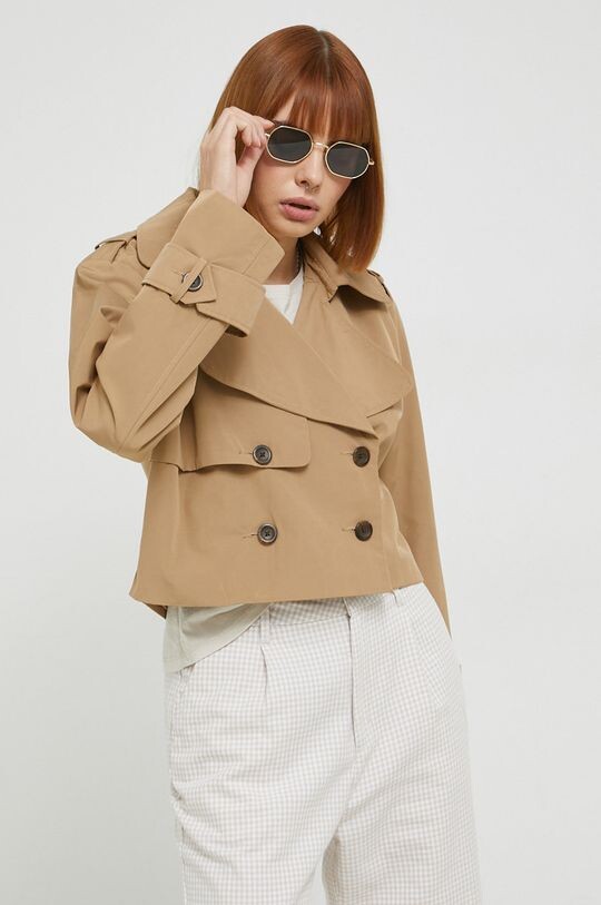 

Куртка Abercrombie & Fitch, бежевый