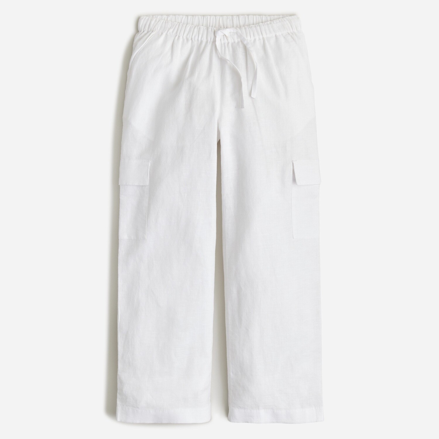 

Брюки-Карго Soleil для девочек из льняной смеси J.Crew, белый