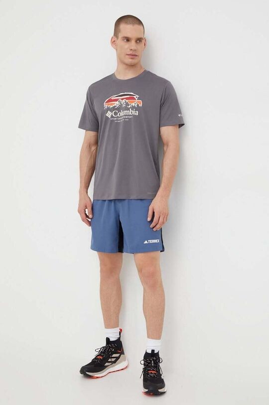 

Шорты для активного отдыха мульти adidas, синий