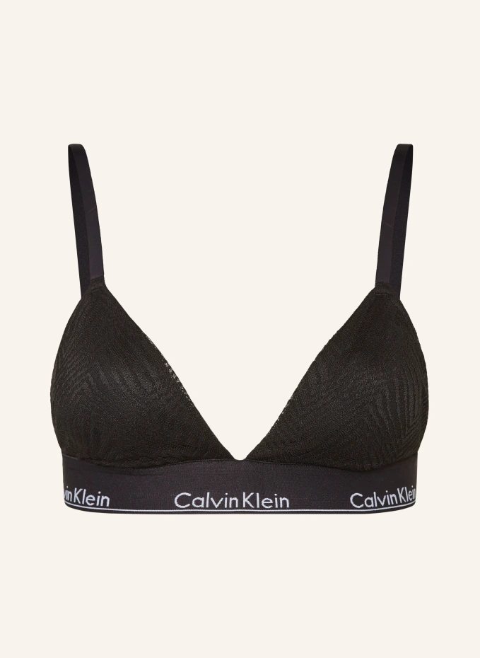 

Бюстгальтер с треугольными чашками modern lace Calvin Klein, черный