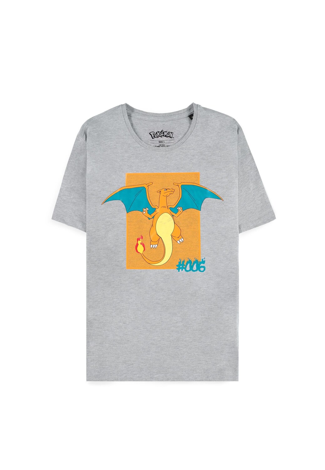 

Футболка Pokémon, серый