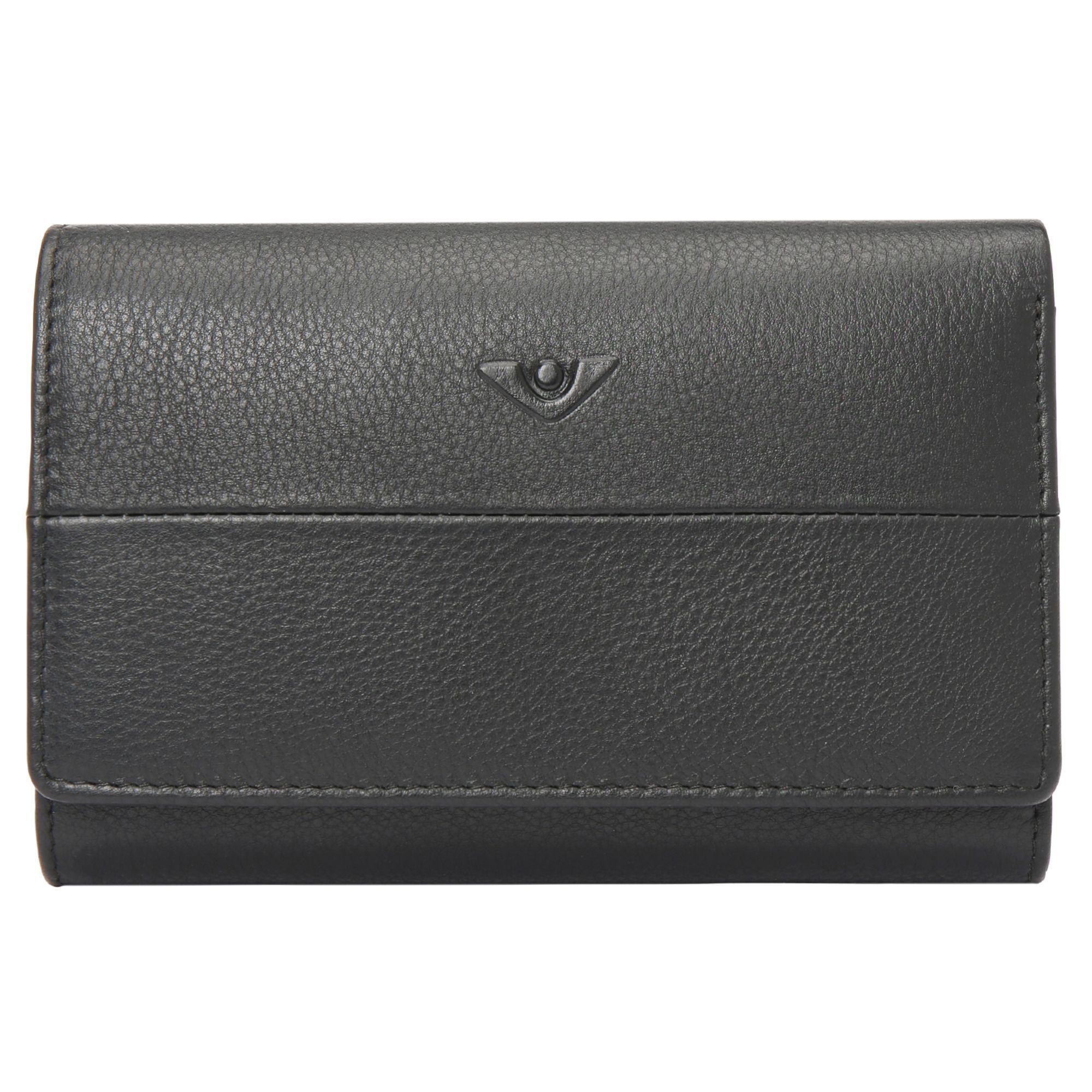 Кошелек VLD VOi Leather Design 4Seasons Camille RFID Schutz Leder 15 cm, черный
