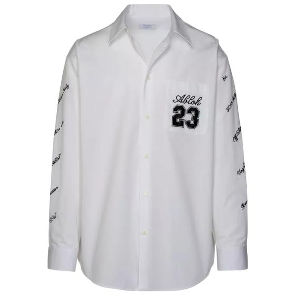 

Футболка 'logo 23' cotton shirt Off-White, белый