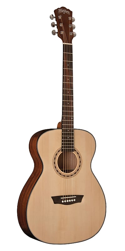 цена Акустическая гитара Washburn AF5K | Apprentice Series Folk Acoustic Guitar w/ HSC. New with Full Warranty!