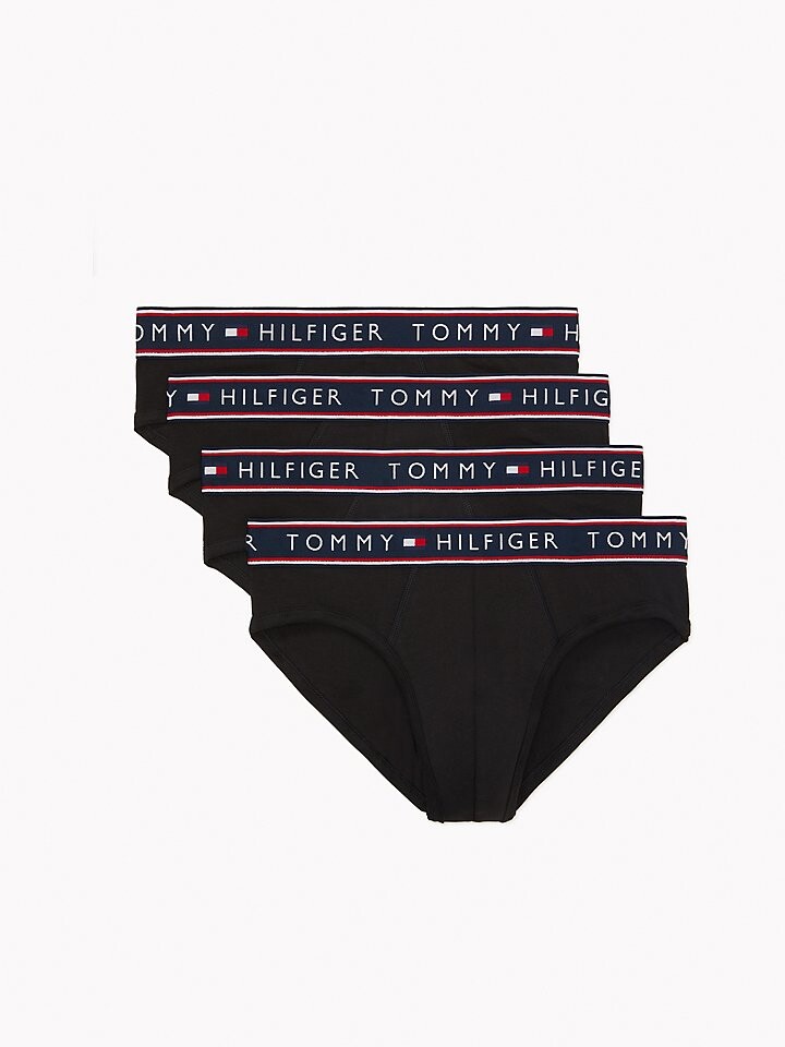 

Хлопковые эластичные трусы 4 шт. Tommy Hilfiger