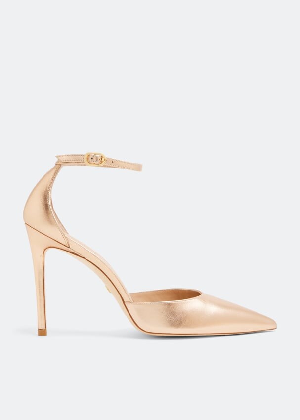 

Туфли Stuart Weitzman Stuart 100 Strap, золотой