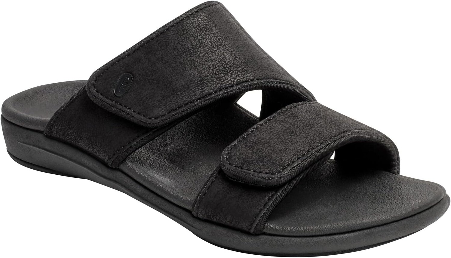 

Сандалии на плоской подошве Kholo Nuevo Metallic Sandal Revitalign, черный