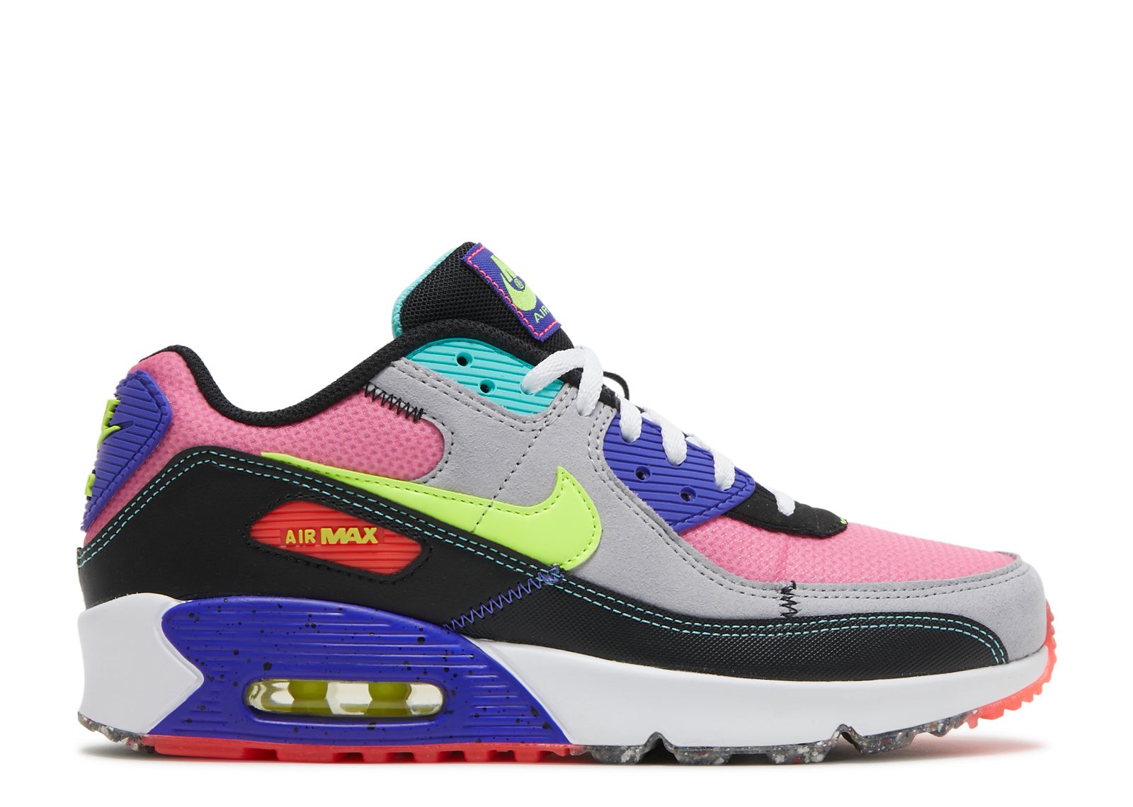 

Кроссовки Nike Air Max 90 Gs 'Exeter Edition - Neon', разноцветный