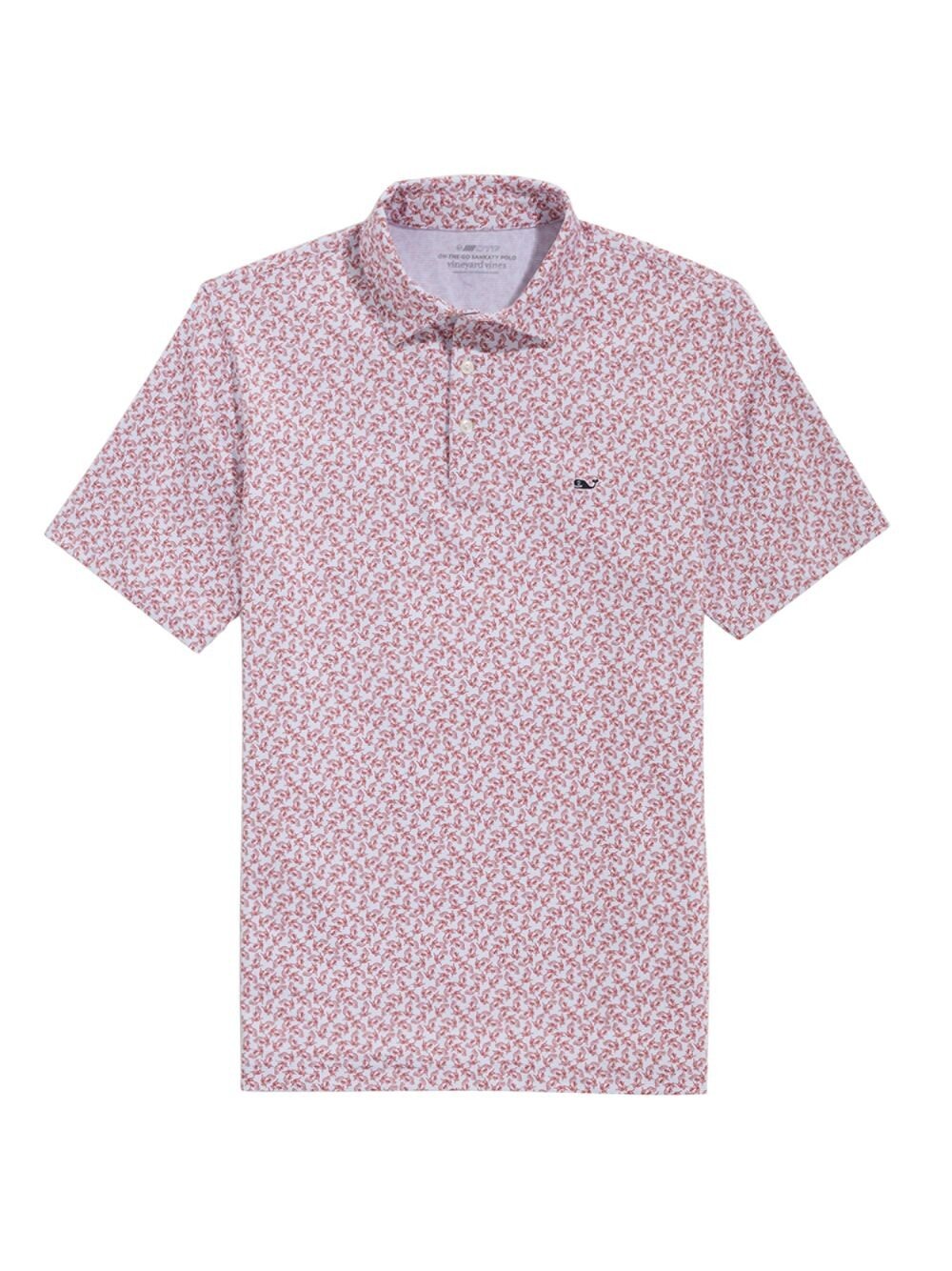 

Рубашка поло с принтом Sankaty Vineyard Vines, синий