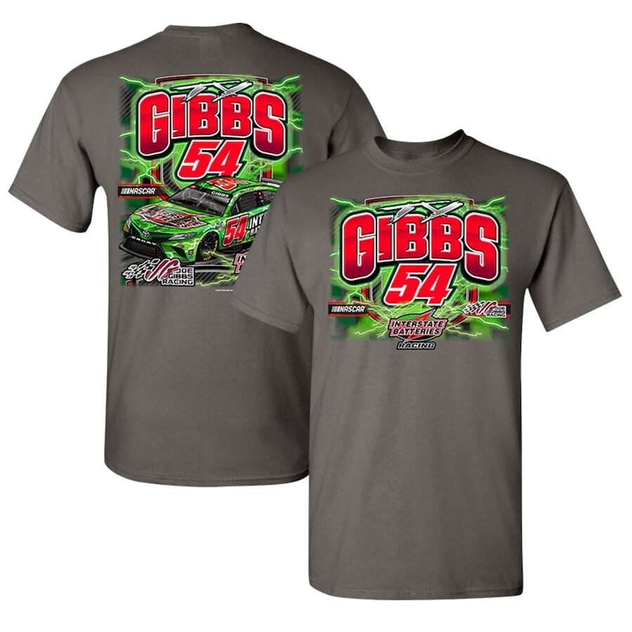 

Футболка с коротким рукавом Joe Gibbs Racing Team Collection Ty Gibbs, угольный