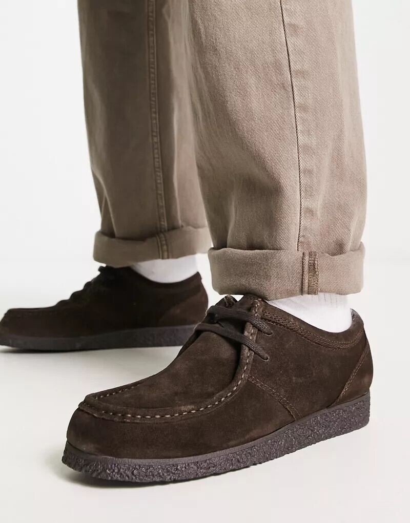 

schuh – Phoenix – туфли-дезерты из коричневой замши