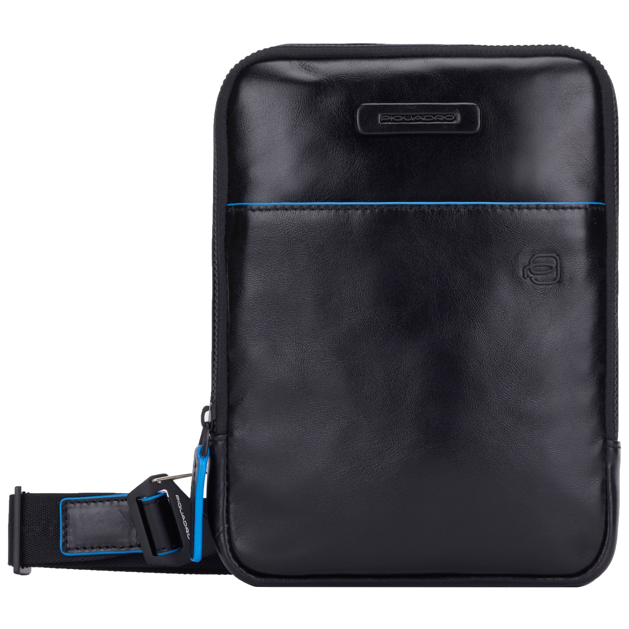 

Сумка через плечо Piquadro Blue Square Revamp Leder 17 cm, черный