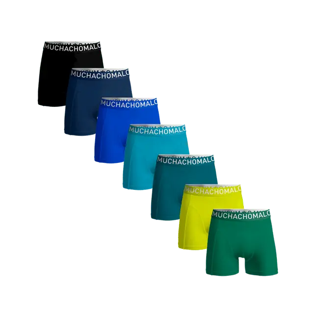

Набор из 7 мужских боксеров Muchachomalo, мультиколор