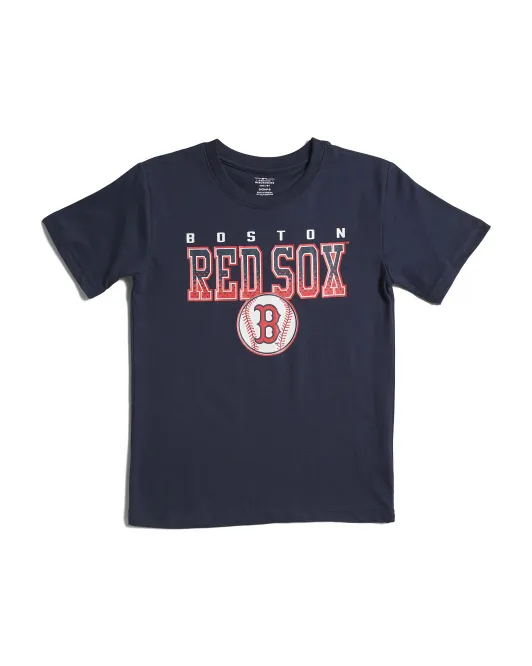 

Футболка для больших мальчиков Mlb Boston Red Sox, цвет Multicolor