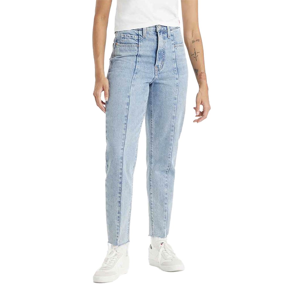 Джинсы Levi´s Mom Altered Regular Waist, синий джинсовые шорты levi´s mini mom regular waist синий