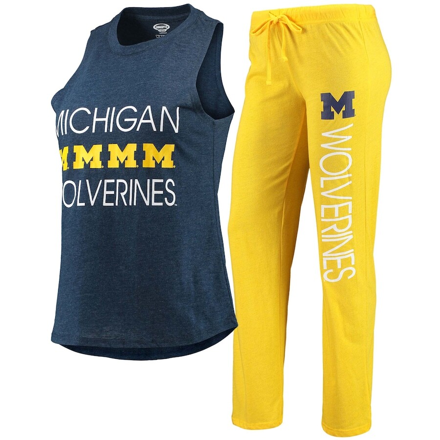 

Пижамный комплект Concepts Sport Michigan Wolverines