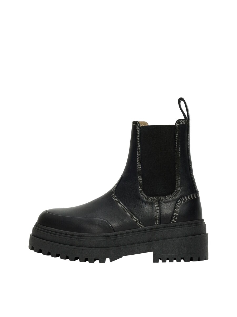 

Ботинки SELECTED FEMME Chelsea Boots, черный