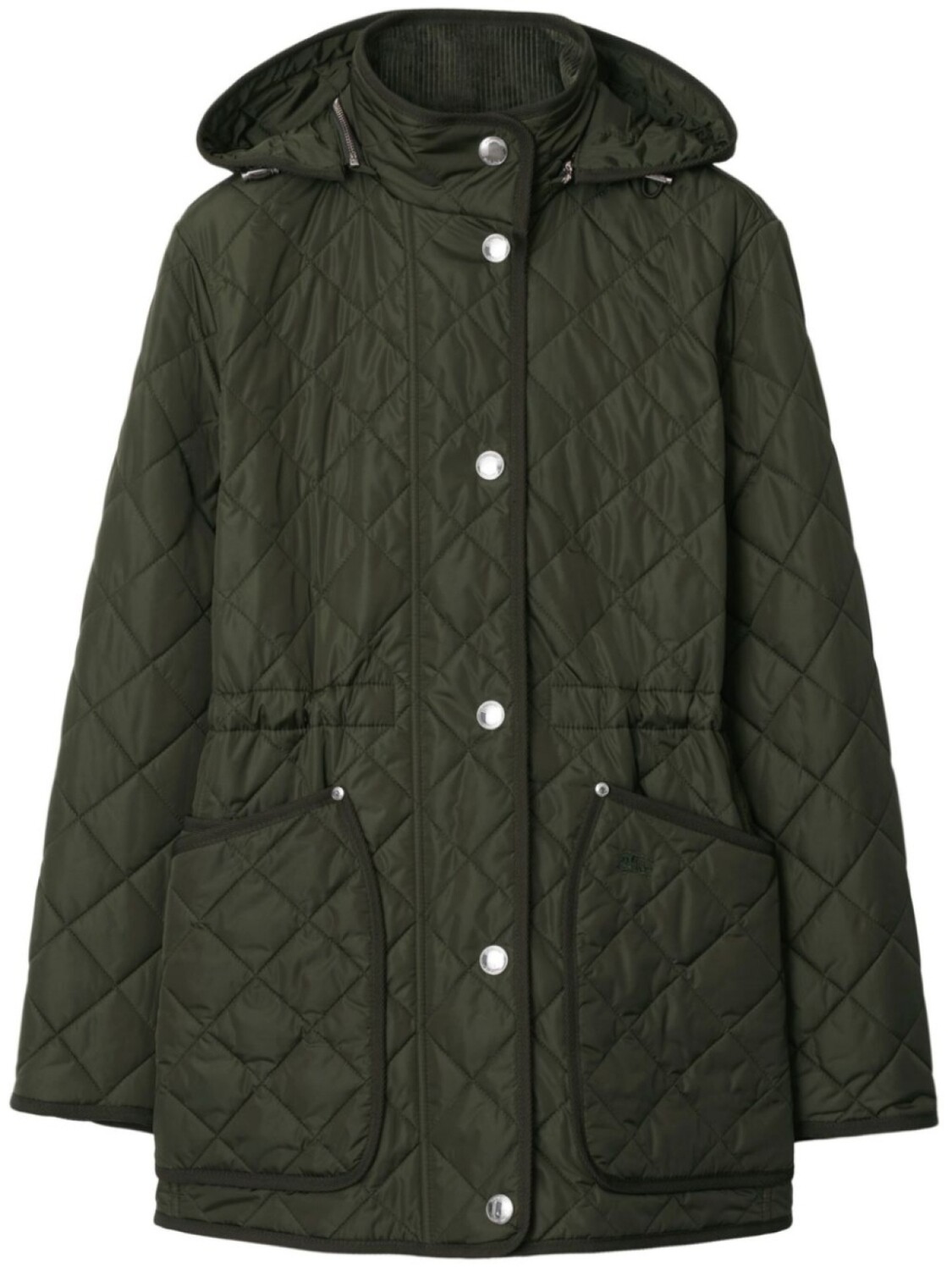 

Burberry стеганая куртка, зеленый