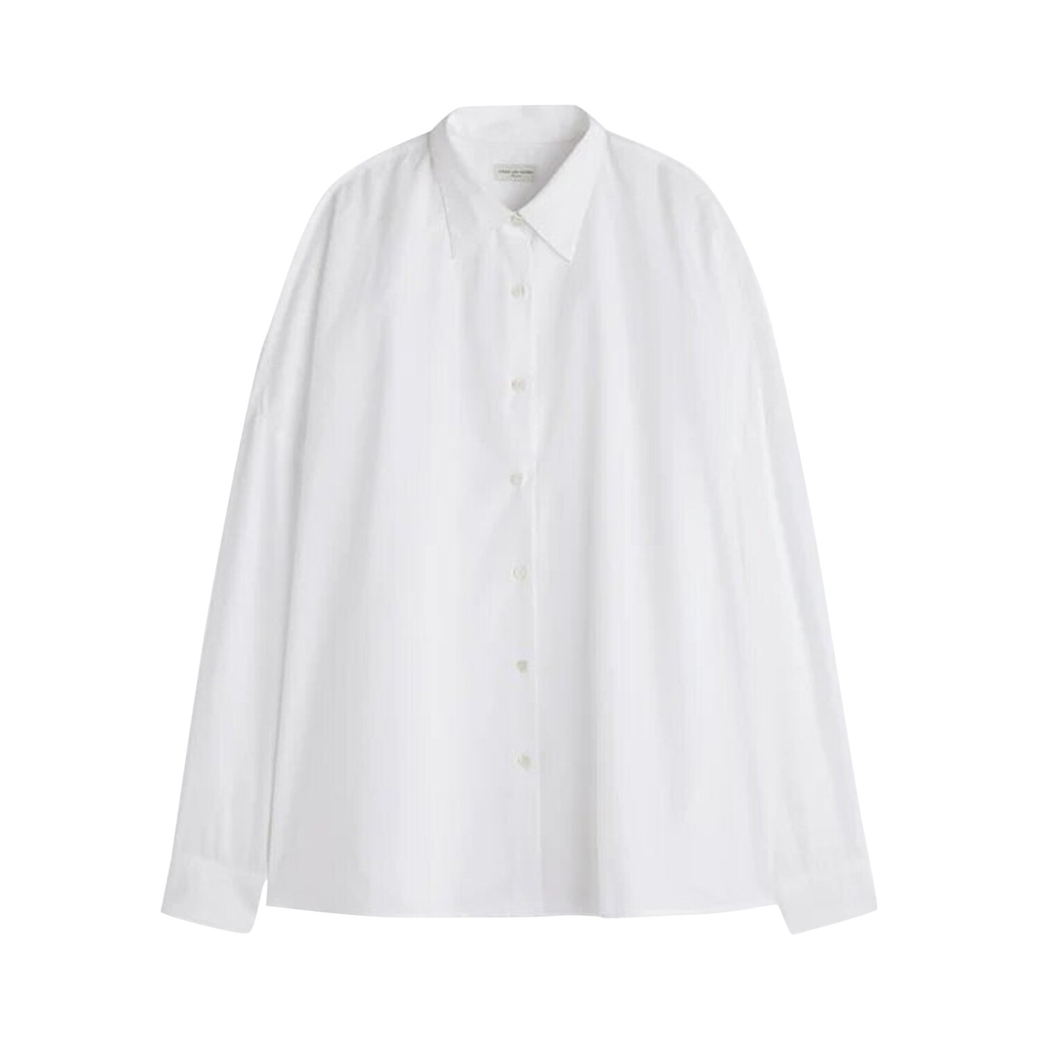 

Рубашка из поплина Dries Van Noten, цвет Белый