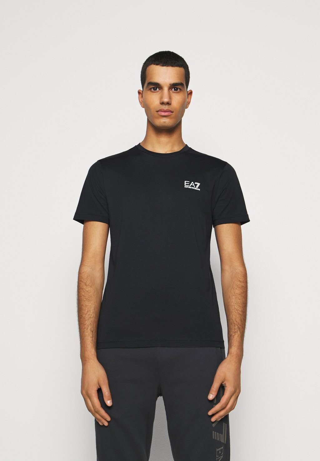 

Базовая футболка EA7 Emporio Armani, темно-синяя, Синий