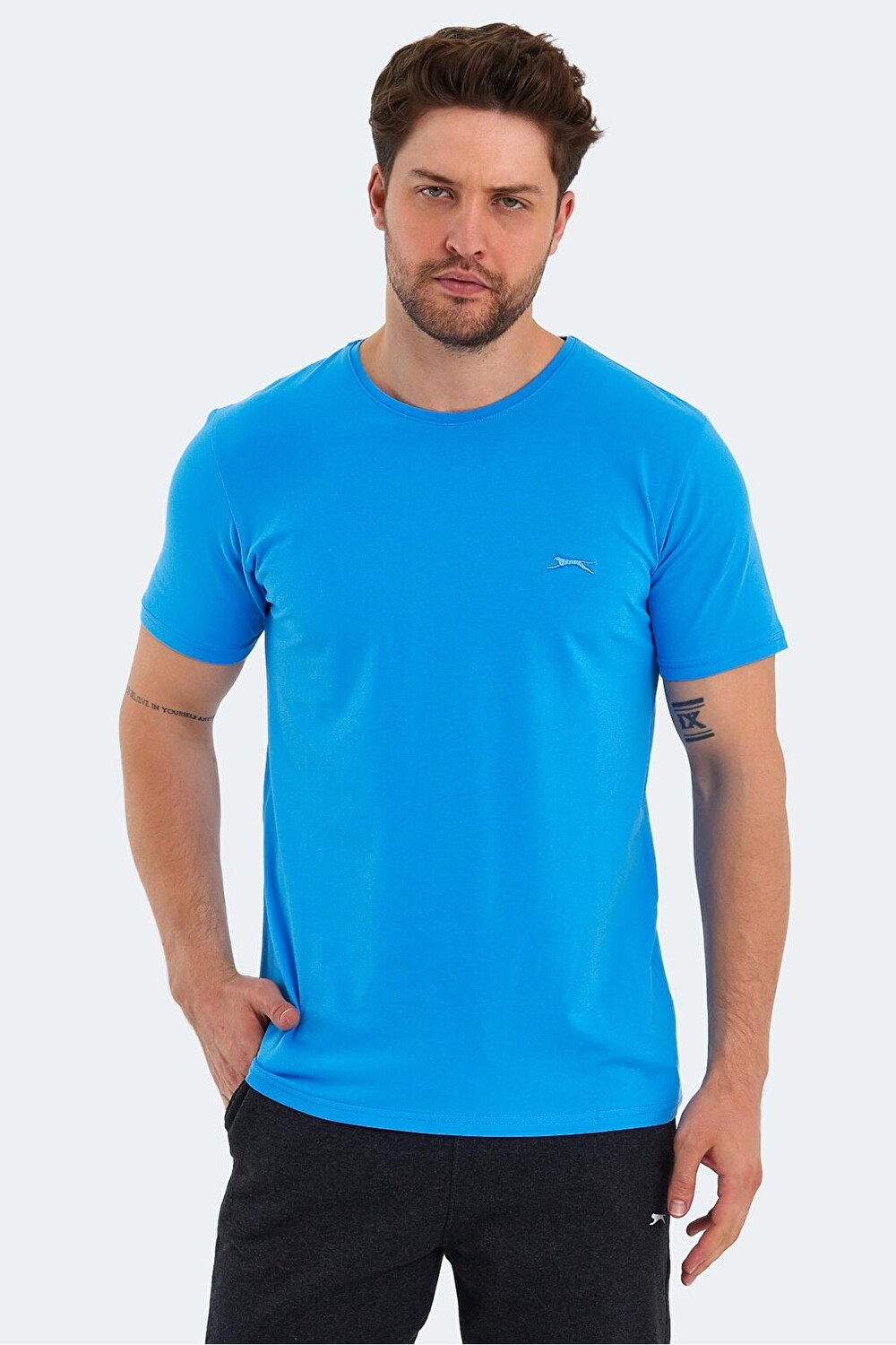 

SANNI Мужская футболка синяя SLAZENGER, Синий