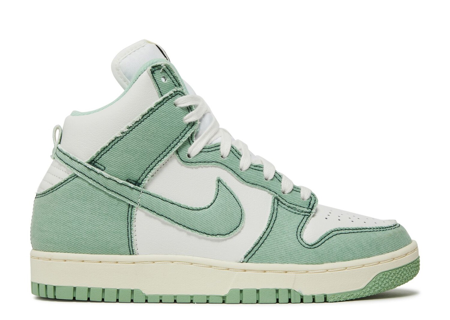 Кроссовки Nike Wmns Dunk High 1985 'Green Denim', зеленый кроссовки nike dunk high 1985 black acid wash желтый