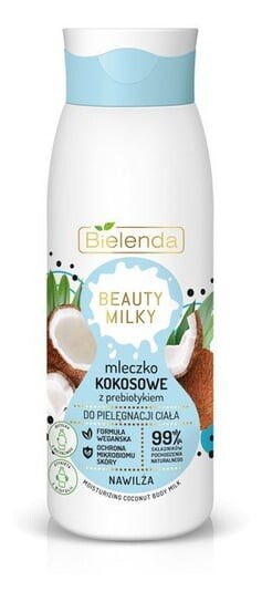 

Кокосовое молочко для ухода за телом с пребиотиком, увлажняющее 400мл Bielenda Beauty Milky