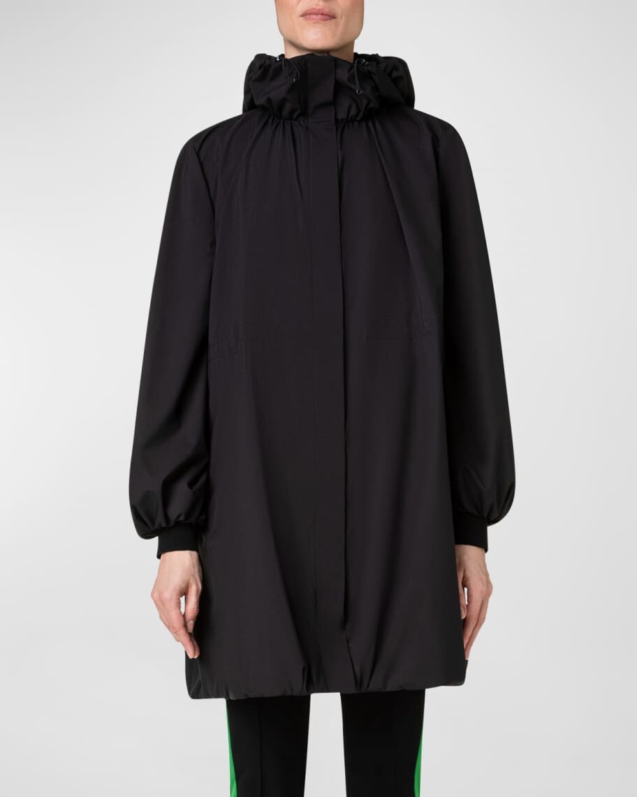 

Водоотталкивающая куртка Parachute Parka Akris punto, Черный