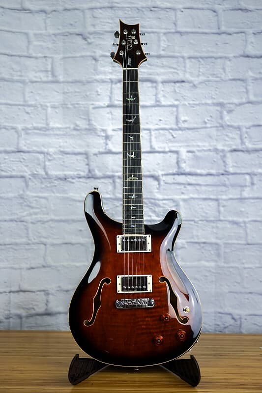 

Электрогитара PRS SE Hollowbody II Piezo - Black Gold Burst-With Gigbag