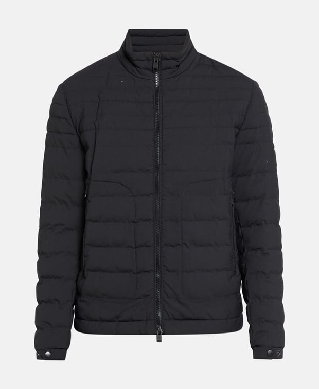 

Шерстяная куртка Boss Black, черный