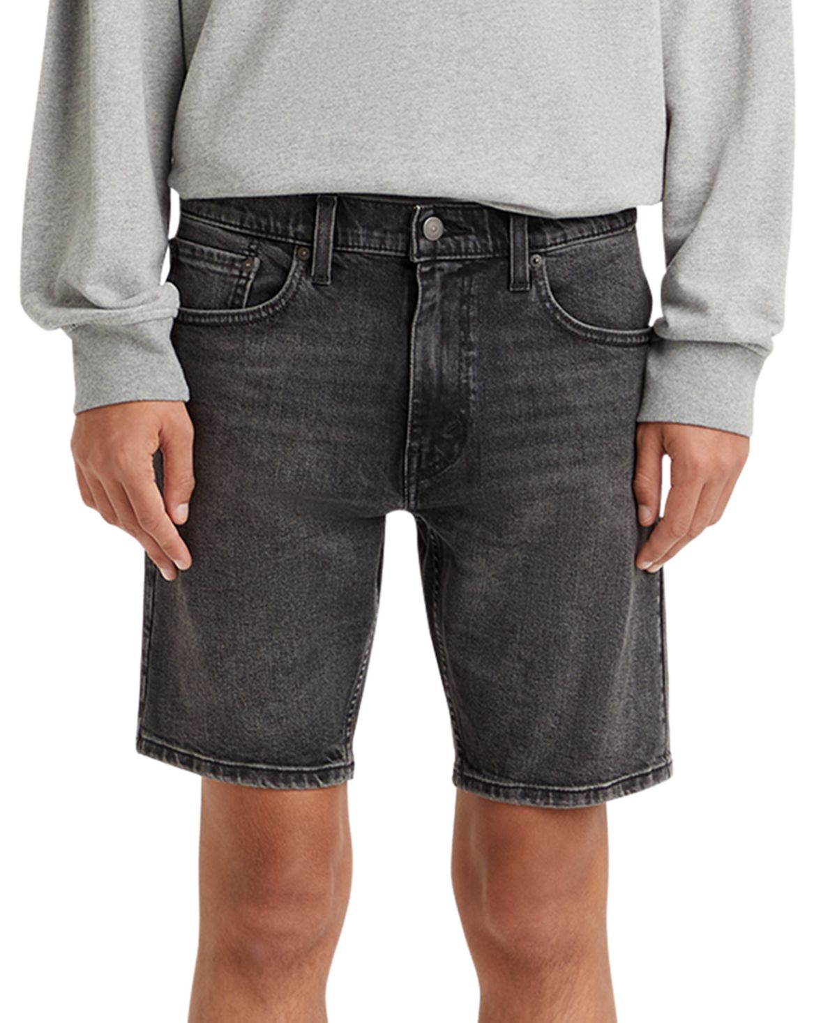 цена Мужские джинсовые шорты Flex 412 Slim Fit с 5 карманами и шириной 9 дюймов Levi's