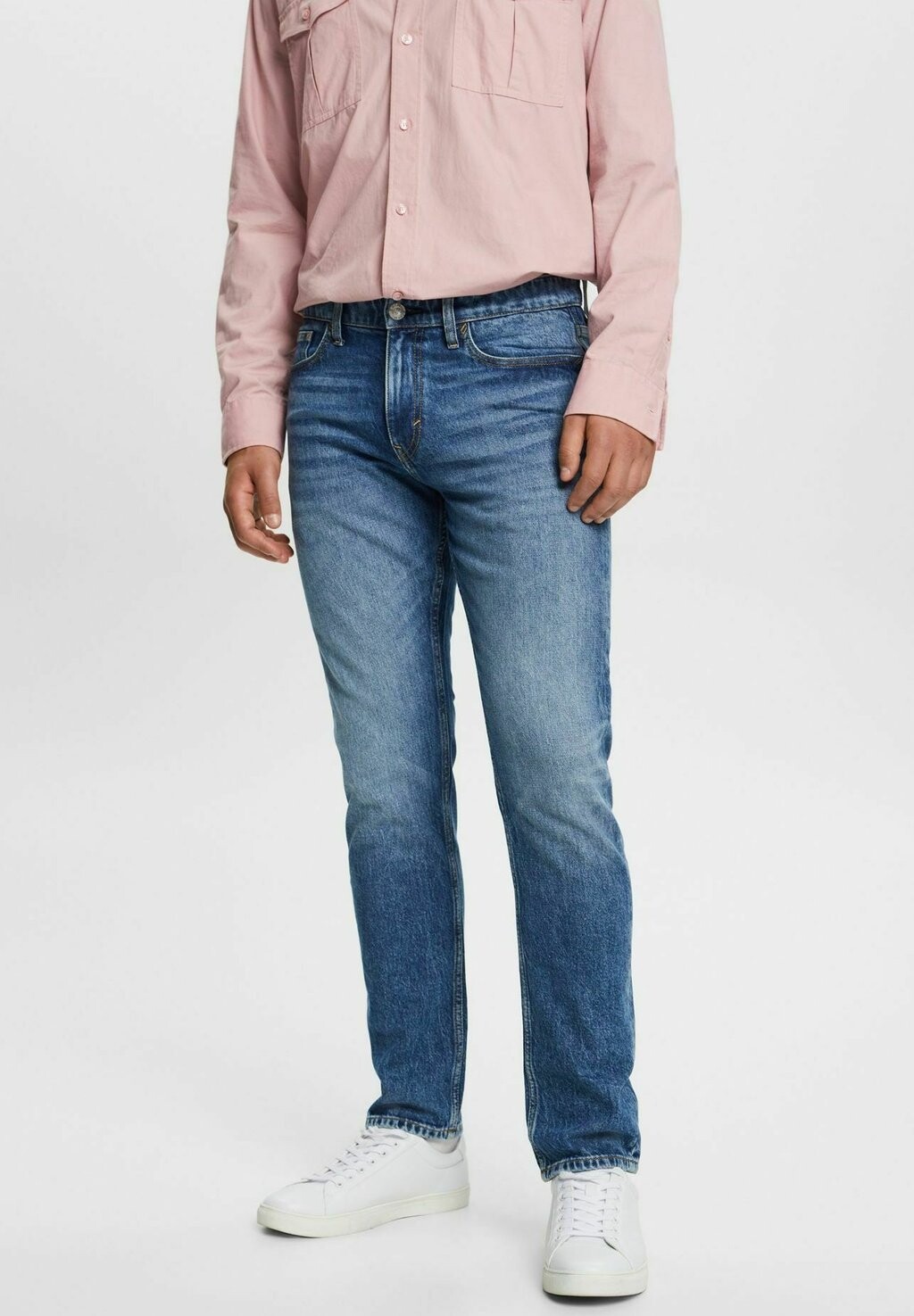 

Джинсы узкого кроя Esprit, цвет blue medium wash