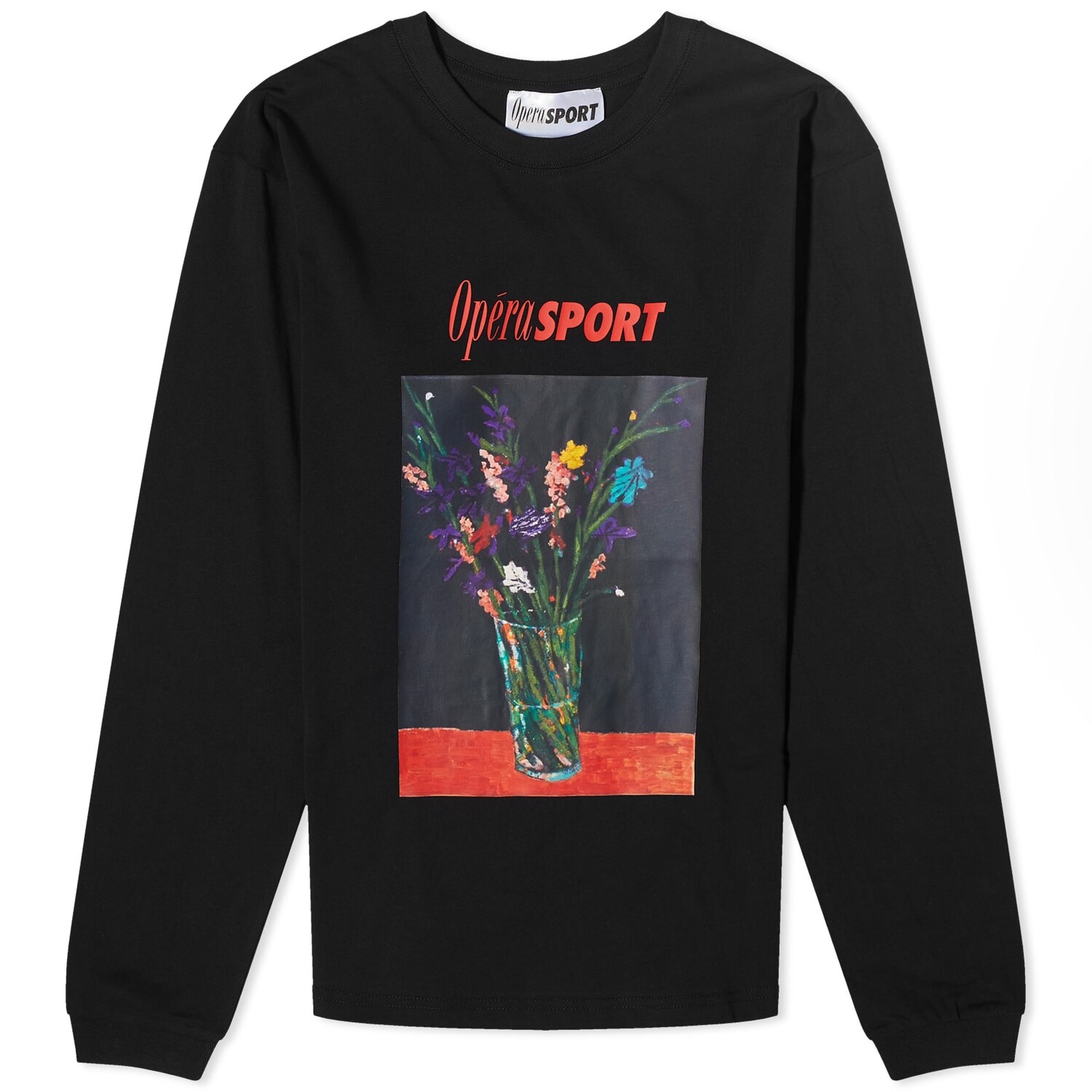 

Лонгслив Opérasport Edition 14 Carson Unisex T-Shirt, цвет Black/Print