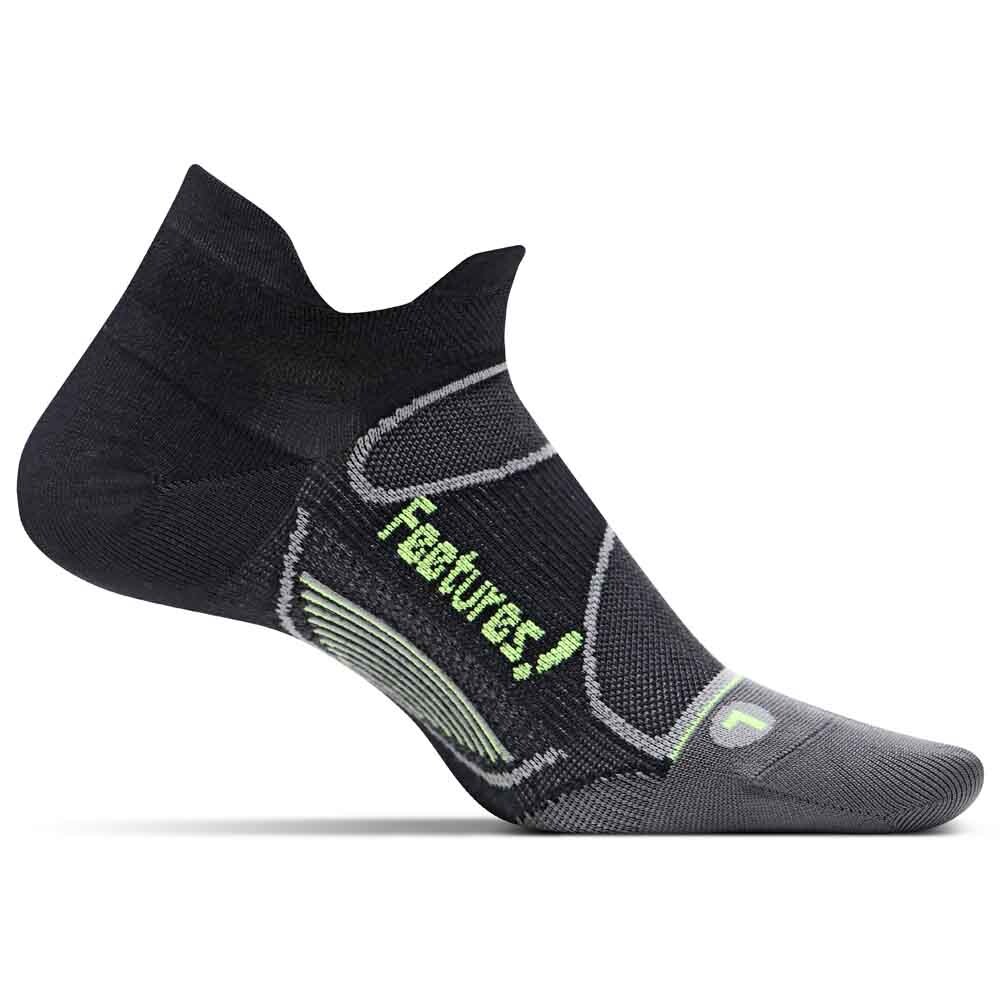 

Носки Feetures Elite Ultralight No Show Tab, черный