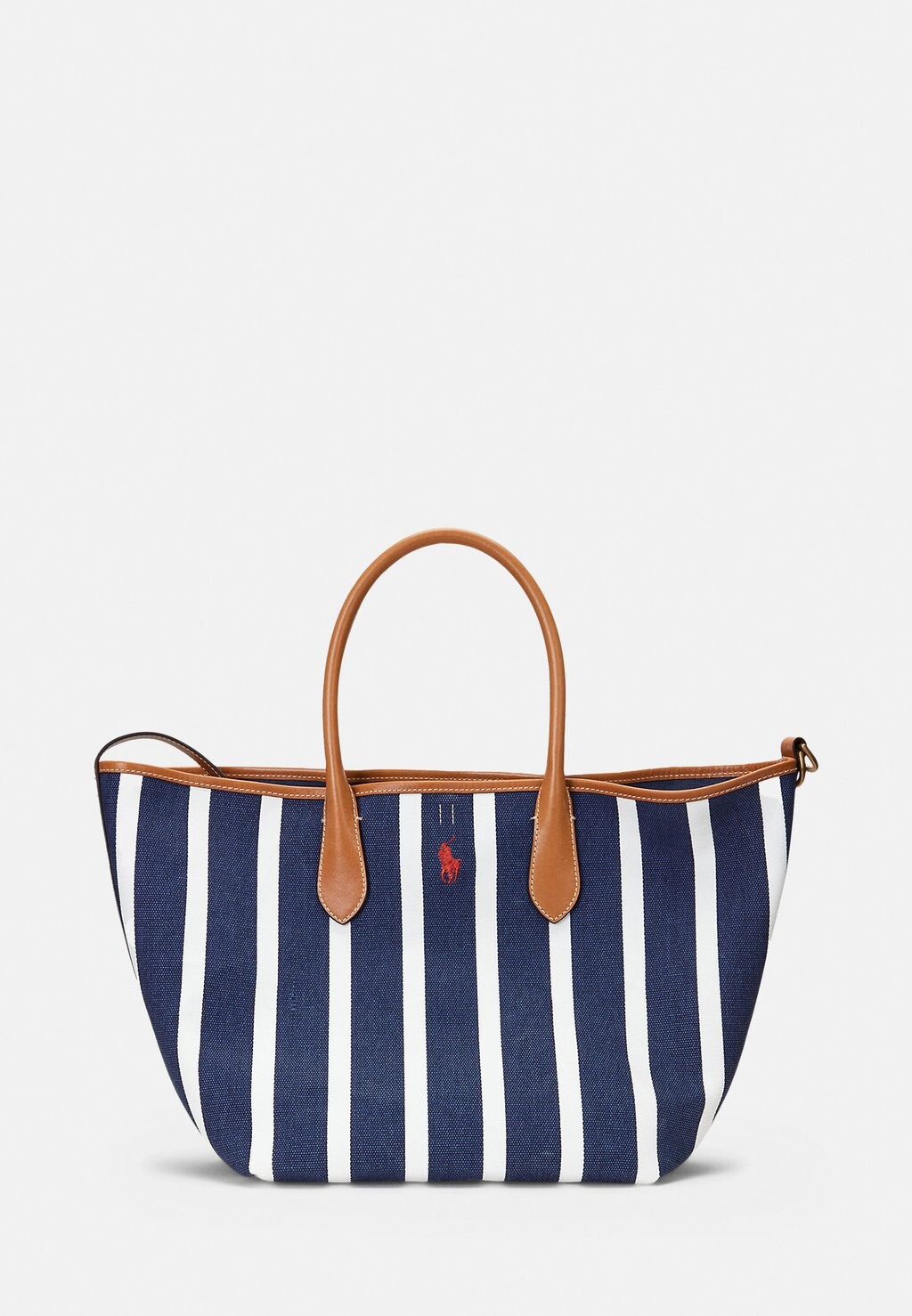 Сумка для покупок Tote Medium Polo Ralph Lauren, цвет newport navy/white