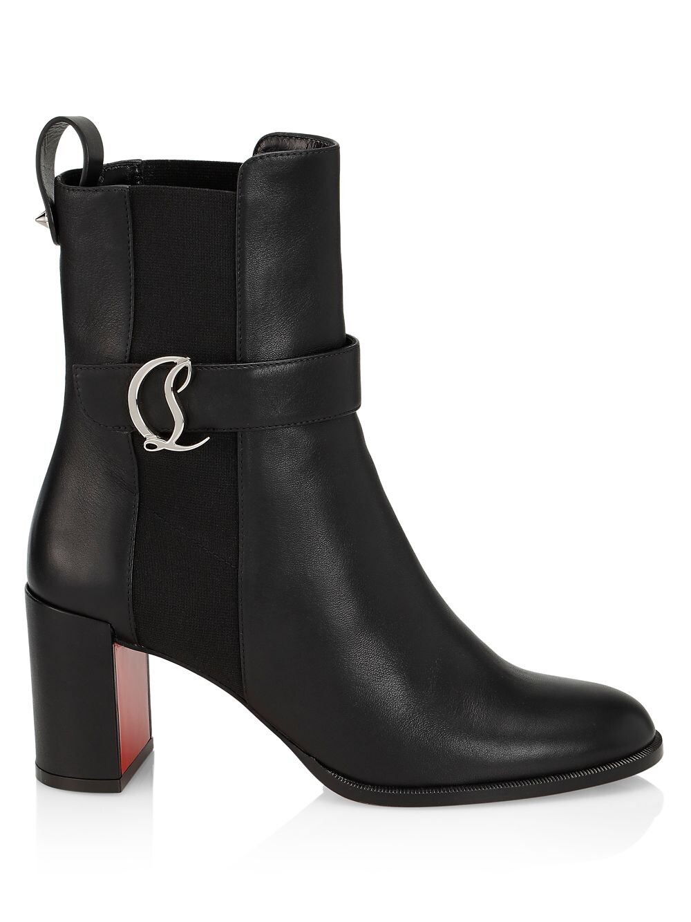 

Кожаные ботильоны челси 70 Christian Louboutin, черный