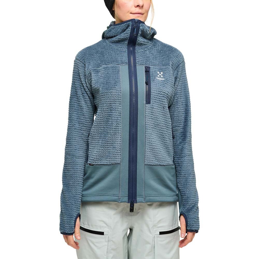 

Толстовка Haglöfs Vassi Mid Full Zip, синий