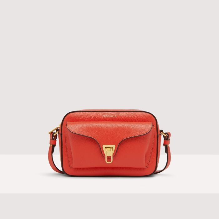 

Сумка через плечо из зернистой кожи Coccinelle BEAT SOFT SMALL, красный