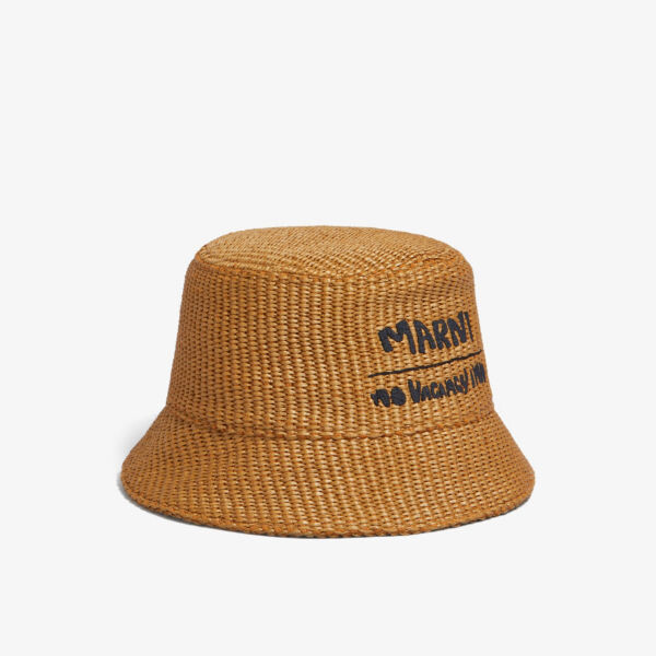 

Панама Marni x No Vacancy Inn из смесового хлопка Marni, цвет caramel