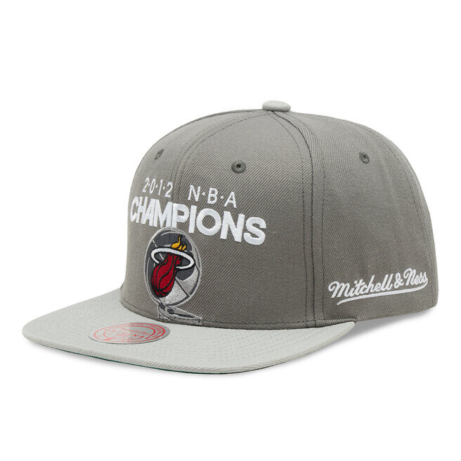 

Бейсболка Mitchell & Ness NBAChamps, серый