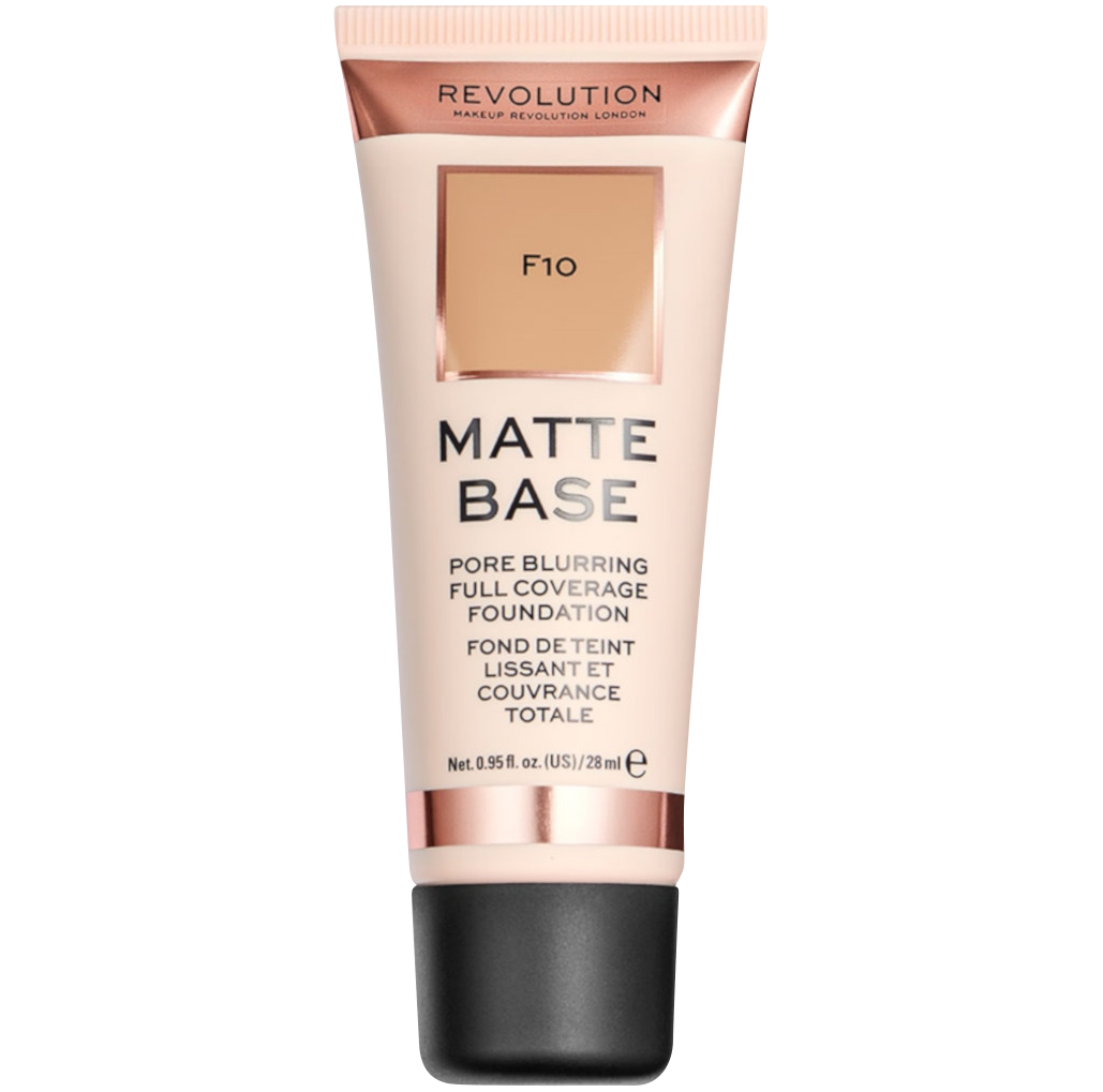 Тональный крем для лица f10 Revolution Makeup Matte Base Foundation, 28 мл тональная основа для лица matte base 28мл f4