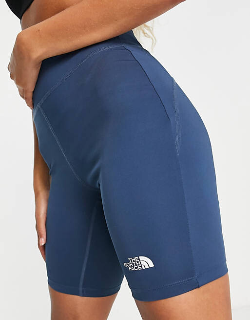 

Темно-синие шорты-леггинсы с завышенной талией The North Face Standard