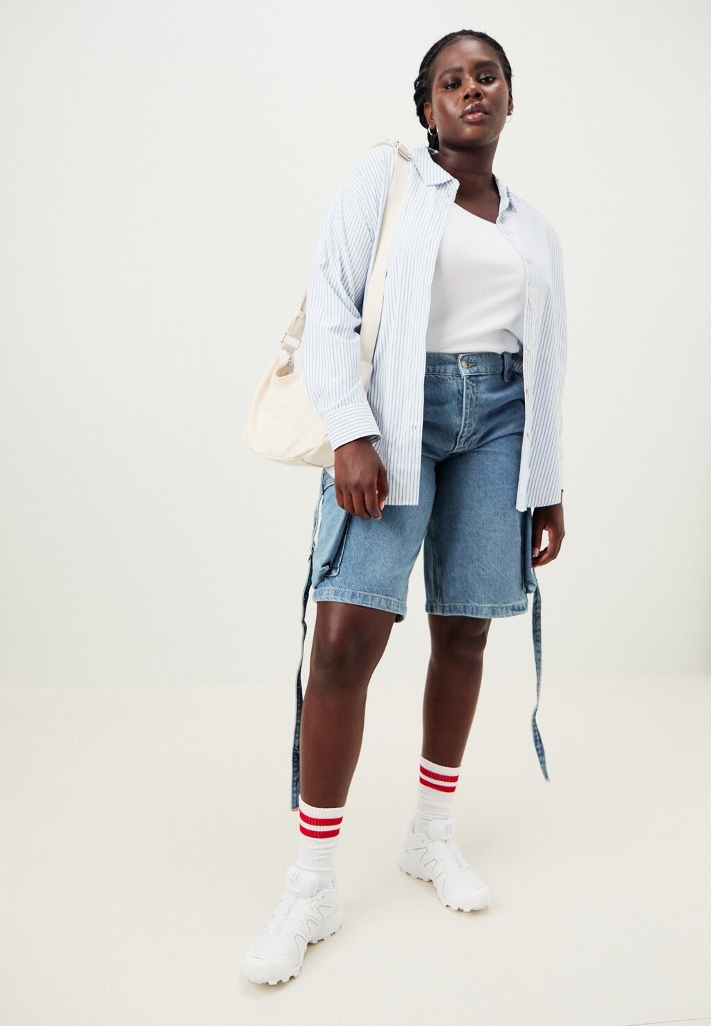 

Рубашка-блузка VMCNORA OVERSIZE Vero Moda, синий