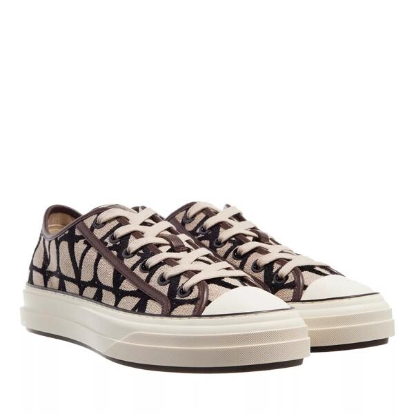 

Кроссовки vlogo sneaker natural/black Valentino Garavani, бежевый
